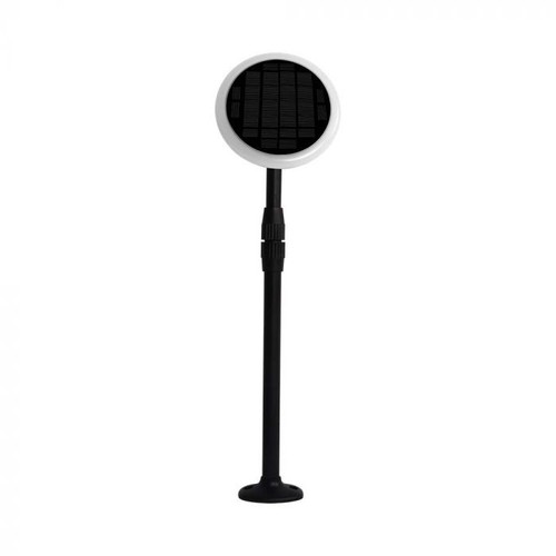 2 stk. Solcelle hage lampe LED - 3W, Justerbar, Ø14.8 cm, IP65