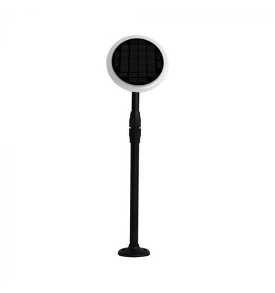 2 stk. Solcelle hage lampe LED - 3W, Justerbar, Ø14.8 cm, IP65