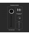 2 stk. Solcelle hage lampe LED - 3W, Justerbar, Ø14.8 cm, IP65