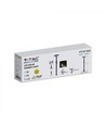 2 stk. Solcelle hage lampe LED - 3W, Justerbar, Ø14.8 cm, IP65