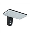15W Solcelle vegglampe LED - IP65, sort, sensor