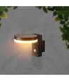 5,5W Solcelle vegglampe LED - IP54, sensor