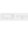LEDlife rWave CCT controller med fjernkontroll og holder - 12V (96W), 24V (192W)
