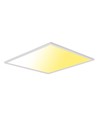 36W Zigbee CCT Smart Home LED-panel - 60x60, CCT, bakbelyst, hvit kant