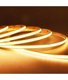 237 cm 8W/m CCT COB-LED-stripe RA97 - 24V DC, IP20, 608 LED pr. meter, 5mm bred, til 2x120 cm profil