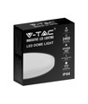 24W LED taklampe - Ø29,5cm, høyde: 5,5cm, hvit kant