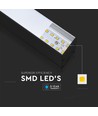 40W LED nedhengt takarmatur - 120cm, Samsung LED-chip