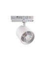 30W 3-faset RA90 skinnespot - 175 lm/W, 38 grader, Hvit