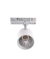 30W 3-faset RA90 skinnespot - 175 lm/W, 38 grader, Hvit