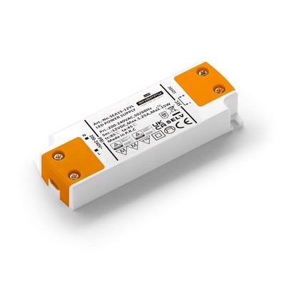 Snappy 15W / 12V DC strømforsyning - 1.25A, IP20 innendørs