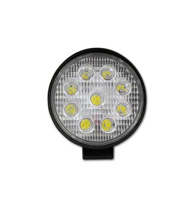 27W LED, 12V/24V - Kald hvit, bil, lastebil, traktor, tilhenger, utrykningskjøretøy, arbeidslampe