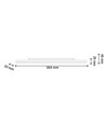 8W RA90 SHIFT lysskinne - Hvit, 30 cm