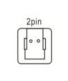 12W GR8q 2-pin LED kompaktrør - 2D-sokkel