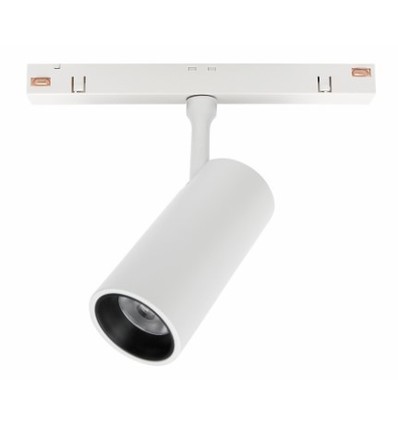 6W RA90 SHIFT skinnespot - 24 grader, hvit