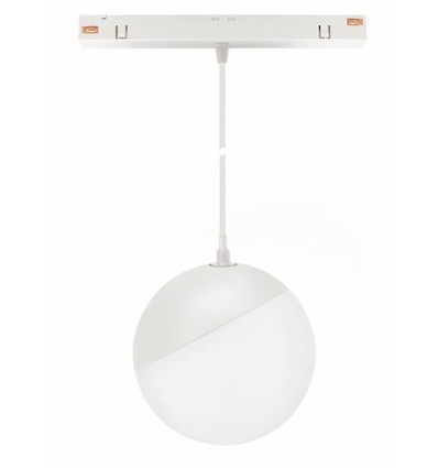 5W RA90 Globe P - Hvit, Ø10 cm