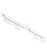 3x SHIFT spotsett - 2 meter komplett + spots, Hvit