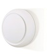 5W LED hvit vegglampe - IP20 innendørs, rund, roterbar, inkl. lyskilde