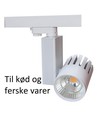 30W 3-faset skinnespot - 2700lm, Til kjøtt