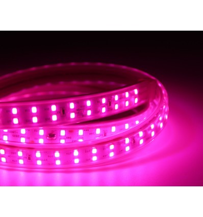 5 m. vanntett vekst LED strip - 230V, IP67, 180 LED, 10W per meter