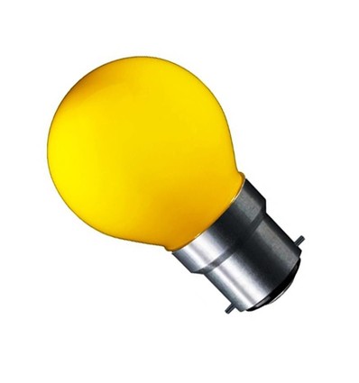 B22 1,8W CARNI LED-pære - Gul