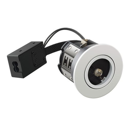 MR16 Downlight Inno88, 12V - Matt hvit, IP44, godkjent i isolasjon