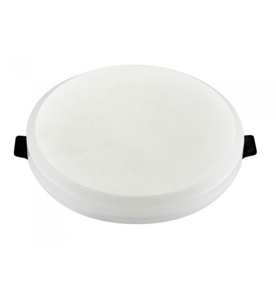 8W Ø9,3cm LED innfellingspanel - Samsung LED-chip, Hull: Ø7 cm, Mål: Ø9,3 cm
