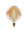 E27 8W dimbar LED kjempe globepære - Ø20 cm, Kultråd, ekstra varm hvit, 2000K