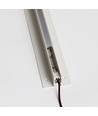 Troldtekt-skinne 120 cm for LED-striper - Innfelt, kan forlenges