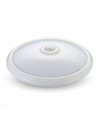 12W LED-sensorlampe - IP20 innendørs, Samsung LED-chip, PIR-sensor, inkl. lyskilde