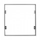Ramme til 60x60 LED panel - Hurtig samlesett, hvit kant