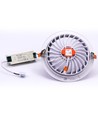30W Ø22,5cm LED spotlight - Hull: Ø19,5 cm, Mål: Ø22,5 cm, 3 cm høy, Samsung LED chip