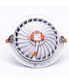 30W Ø22,5cm LED spotlight - Hull: Ø19,5 cm, Mål: Ø22,5 cm, 3 cm høy, Samsung LED chip