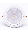 30W Ø22,5cm LED spotlight - Hull: Ø19,5 cm, Mål: Ø22,5 cm, 3 cm høy, Samsung LED chip
