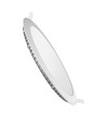 18W Ø22,5cm LED innfellingspanel - Hull: Ø21 cm, Mål: Ø22,5 cm