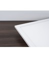 40W Smart Home LED-panel - 60x60, Tuya/Smart Life, fungerer med Google Home, Alexa og smarttelefoner, hvit kant