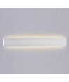20W LED hvit avlang vegglampe - IP44 utendørs, indirekte, inkl. lyskilde