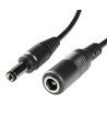 DC Forlengerkabel - 3 m, 5V-24V, svart
