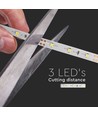 5m 4,2W/m LED-strip - 12V DC, 60 LED pr. meter