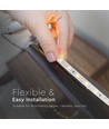5m 4,2W/m LED-strip - 12V DC, 60 LED pr. meter