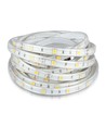 5m 4,8W/m RGB sprutsikker LED-strip - 12V DC, IP65, 30 LED per meter