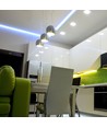 5m 9W/m sprutsikker LED-strip - 24V DC, IP65, 60 LED per meter