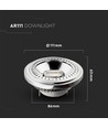 G53 15W LED-spot - 12V, AR111