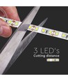 5m 8W/m LED-strip - 12V DC, 120 LED pr. meter, 8mm bred