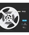 5m 8W/m LED-strip - 12V DC, 120 LED pr. meter, 8mm bred