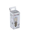 E14 2W LED kjøleskappære - ST26, filament