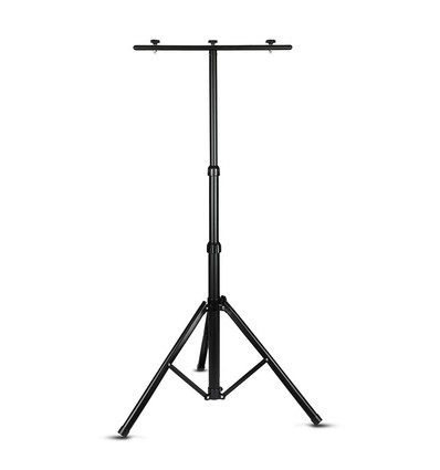 V-Tac stativ for flomlys - Tripod, sort, sammenleggbar