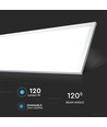 V-Tac 120x30 LED panel - 29W, hvit kant, 120lm/W