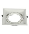 G53 AR111 Downlight - Hvit, 17,4 x 17,4 cm