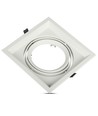 G53 AR111 Downlight - Hvit, 17,4 x 17,4 cm