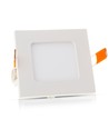 V-Tac 3W LED panel downlight - Hull: 7,3 x 7,3 cm, Mål: 8,4 x 8,4 cm, 230V